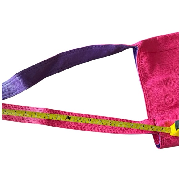 Rare Y2K Vintage Hot pink reversible Marc Jacobs cross body messenger bag